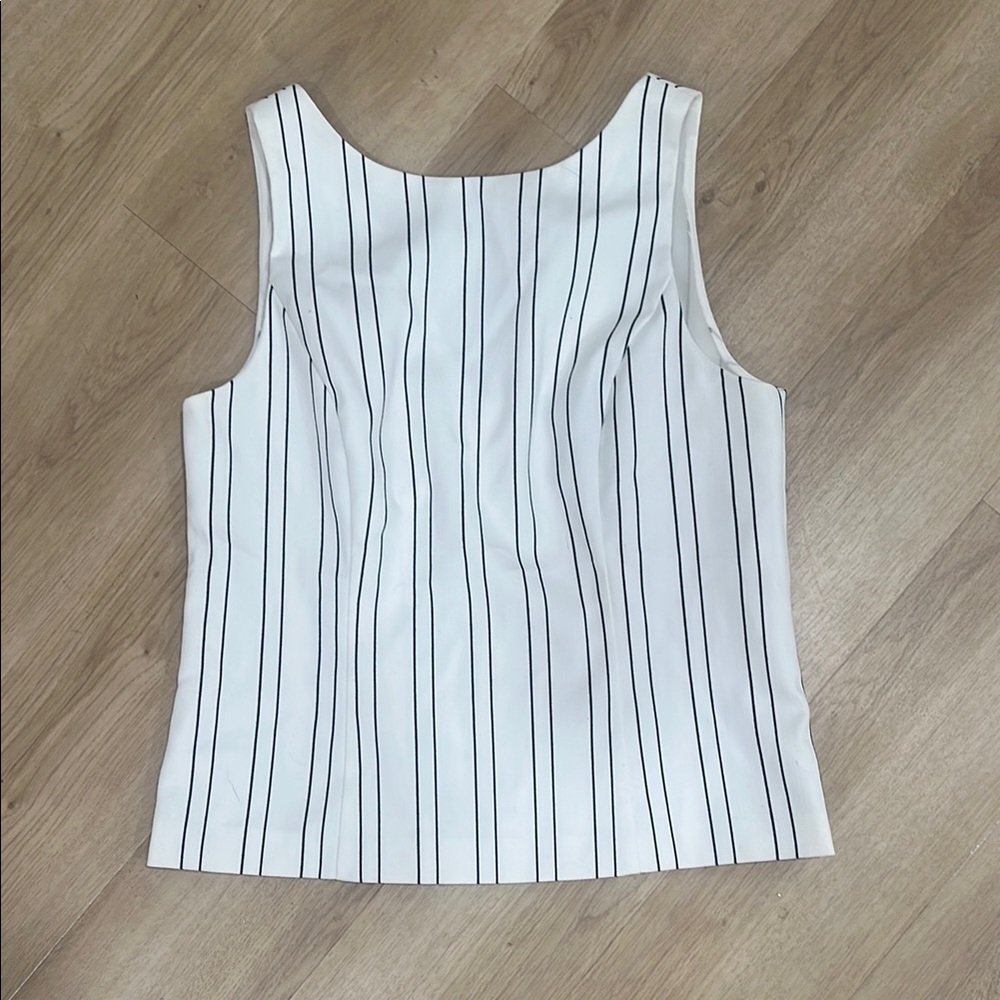 Striped Sleeveless Top